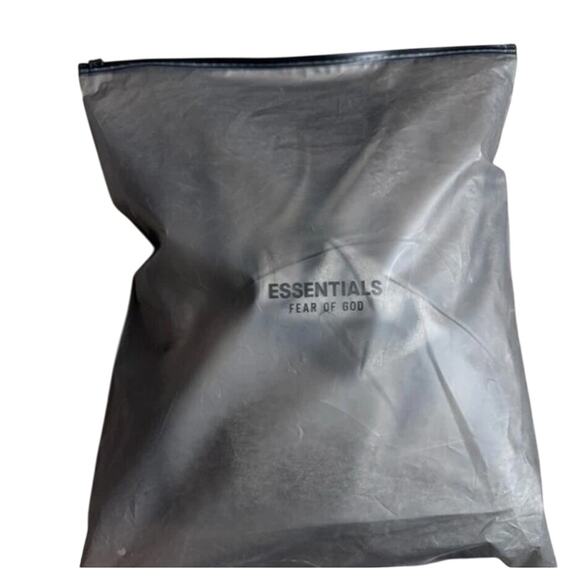 (XS) NWT Fear of God Essentials Hoodie 'Light Heather Grey' - Picture 8 of 8